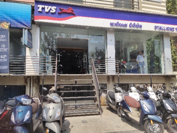 Stallionz tvs showroom, shahibaug road - Voice of SAP